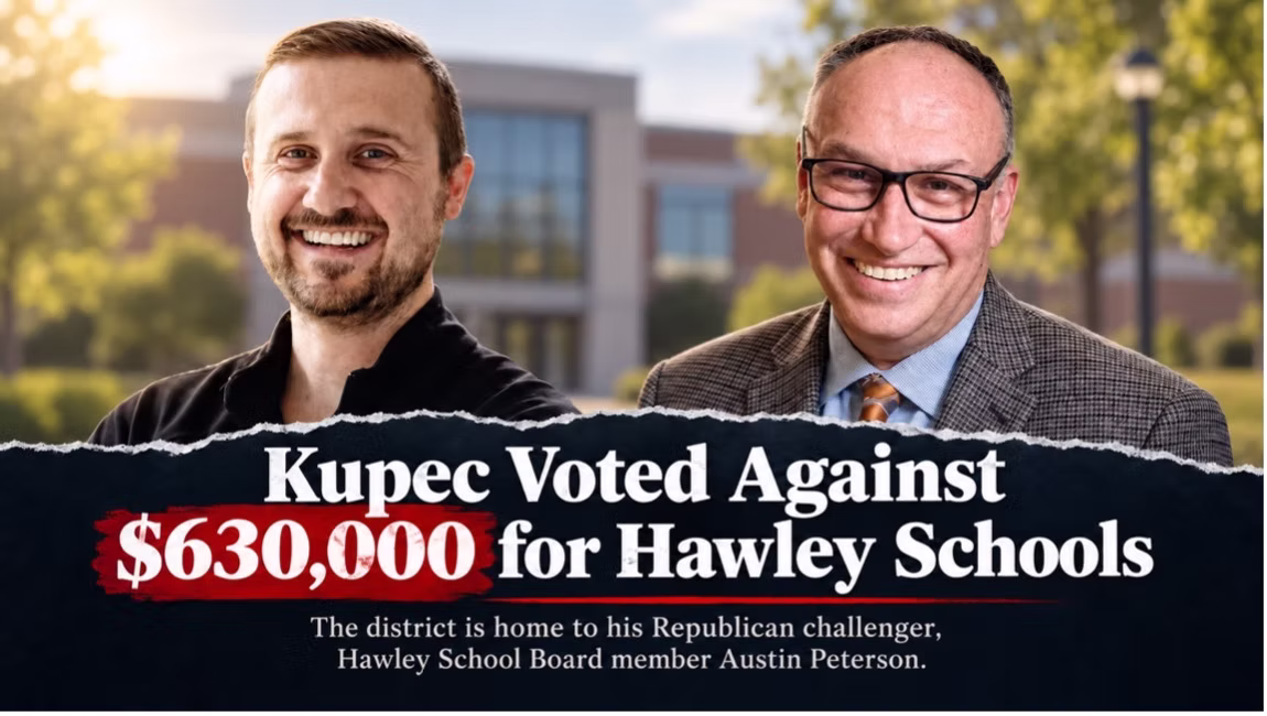 Retaliation? Rob Kupec Votes Against Funding for Political Opponent’s School District